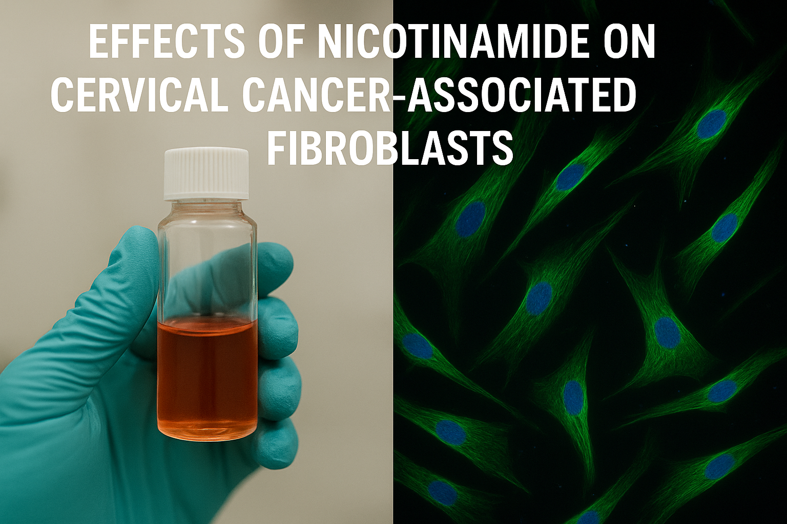 Effects of Nicotinamide on Cervical Cancer-Associated Fibroblasts