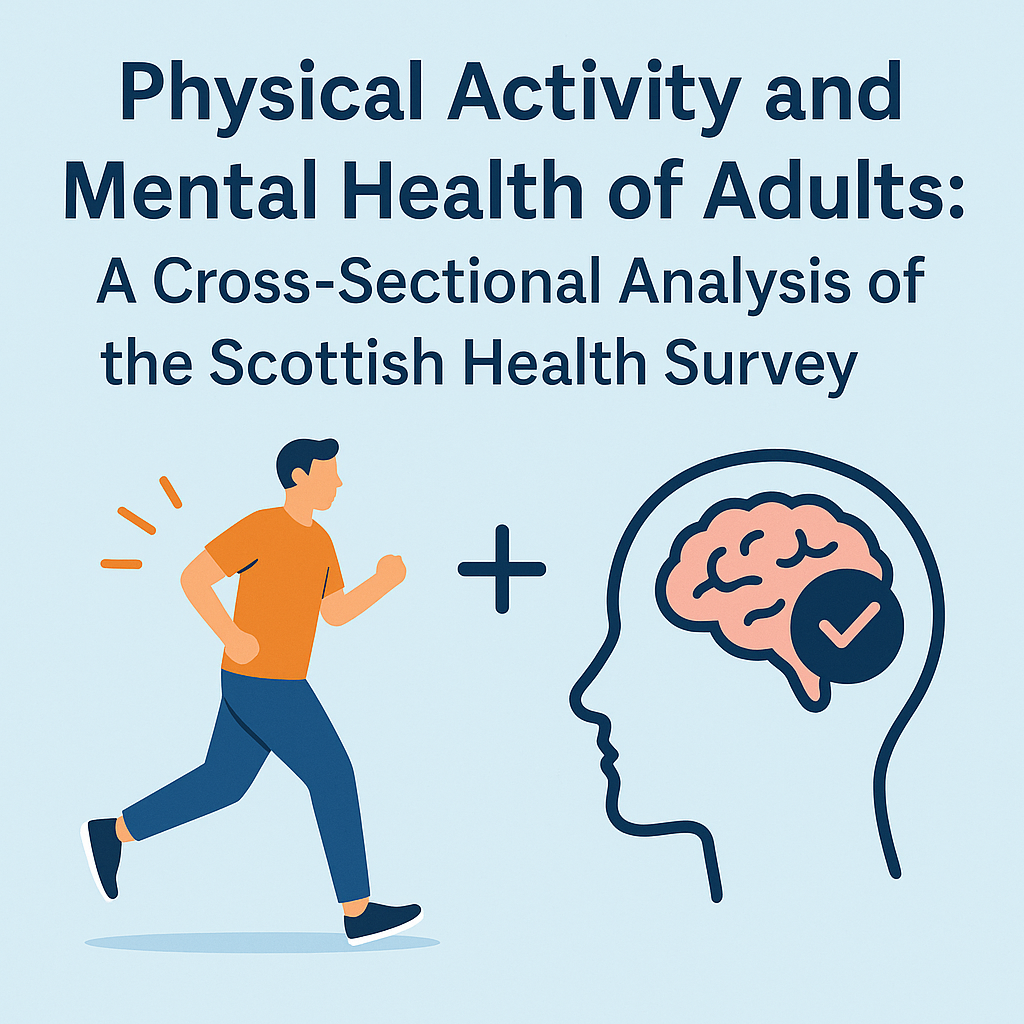 Physical Activity and Mental Health of Adults: A Cross-Sectional Analysis of the Scottish Health Survey