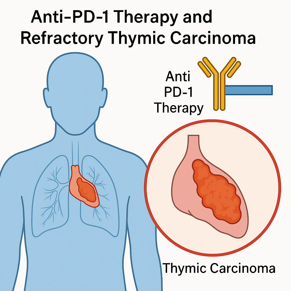 Anti-PD-1 therapy and refractory thymic carcinoma: a case-series study
